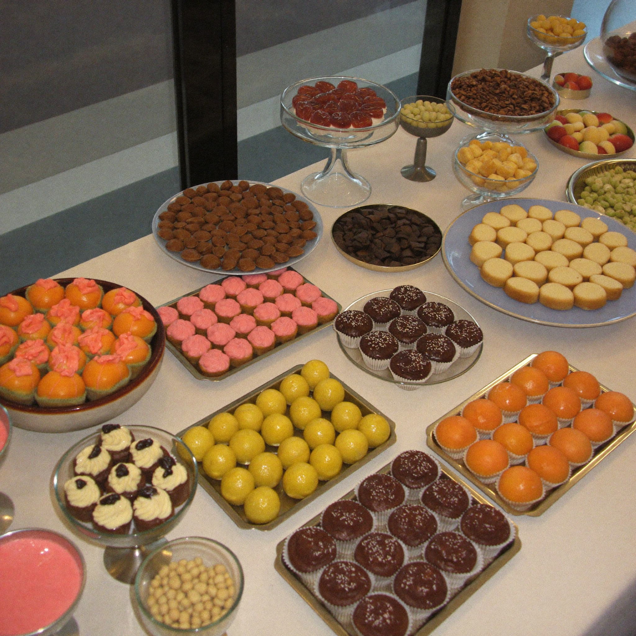 Mesas dulces en granada